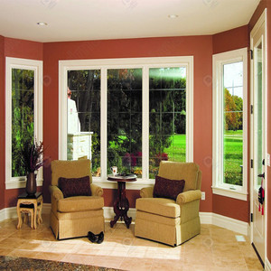 Ventanas abatibles con opciones decorativas <span class=keywords><strong>de</strong></span> vidrieras, apertura <span class=keywords><strong>de</strong></span> ventanas <span class=keywords><strong>de</strong></span> aluminio artísticas para entradas y escaleras - Product Image 2