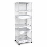 Vente en gros directe d'usine, matériaux bruts personnalisés OEM de qualité supérieure, robustes et durables pour perroquets et petits oiseaux, cage à oiseaux en vente