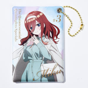 Porta Tarjetas de PVC de Alta Calidad con Logotipo Personalizado, Estilo Japonés, Tendencia de Moda, con Llavero - Product Image 3