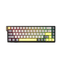 Clavier mécanique filaire AULA WiN68, nouveau clavier à axe magnétique en plastique, personnalisé pour l'e-sport, avec éclairage RGB 8KHz, hot-swappable