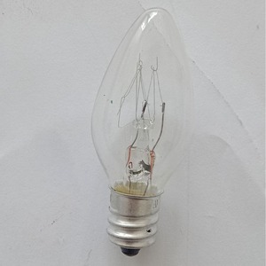 Ampoule Incandescente en Verre Ampoule Transparente Ampoule Colorée C7 E12 <span class=keywords><strong>E14</strong></span> pour Décoration de Fête - Product Image 1