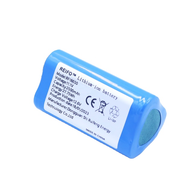 18650 Battery Pack - Rechargeable and Safe, Direct Discharge for Small Batteries. 3S1P, 11.1V, 2000mAh Lithium-ion Battery Pack