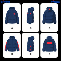 LAYENNE 2026 – Nouvelle veste d'hiver coréenne de haute qualité pour homme, manteau long et chaud à col montant, double face et coupe ample