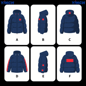 Chaqueta de Invierno LAYENNE 2026 para Hombre, Versión Coreana, de Alta Calidad, Doble Cara, Cuello Alto, Larga y Cálida - Product Image 6