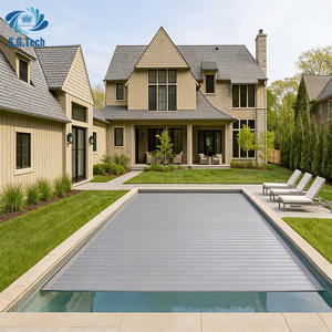 Cubierta <span class=keywords><strong>para</strong></span> <span class=keywords><strong>Piscina</strong></span> de Policarbonato Transparente Water Crown, con Protección UV, <span class=keywords><strong>para</strong></span> Jardín, Villa, Paisajes, Práctica y Segura - Product Image 1