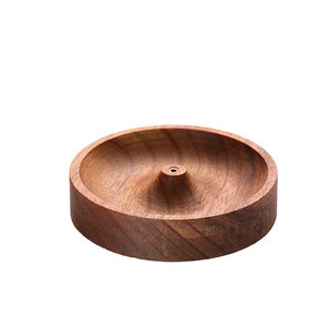 Approvisionnement direct d'usine de bâtonnets d'encens en bois massif, brûleurs d'encens, bases en bois de style zen chinois, logos personnalisés transfrontaliers - Product Image 4