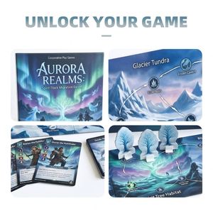 FUXI Moonshadow Vale Educational Card Game Board Game-Cooperative Fantasy for Family Fun Full Color Printing Cardboard - Product Image 1