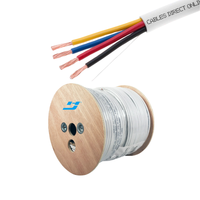 Câble pour enceint mural Home Cinéma Ultra Premium - 4 conducteurs 12AWG - Rouleau de 250 pieds/100 m/personnalisé, Cuivre pur