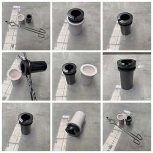 <span class=keywords><strong>Creuset</strong></span> en graphite à double anneau/col de 0,5 kg, 1 kg, 2 kg, 3 kg, 4 kg, 5 kg pour la fusion de l'or et la fabrication de bijoux en métaux précieux - Product Image 4