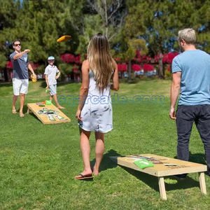 Juego de Cornhole de Madera Portátil, Clásico, Personalizable, Resistente, para Exteriores, Alquiler de Equipos para Juegos de Carnaval - Product Image 5
