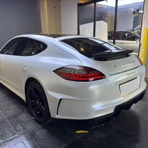 Vinilo para Envoltura de Automóviles ICE Film Matt Chrome Pearl White, Color Cambiante, PVC, Libre de Burbujas, Súper Elástico - Product Image 4