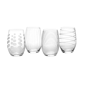 Juego de Copas de Vino Creativas e Innovadoras de Estilo Americano con Borde Dorado Martillado, 4 Piezas de 170ml-570ml, Aptas para Lavavajillas, Cristal Personalizado - Product Image 1