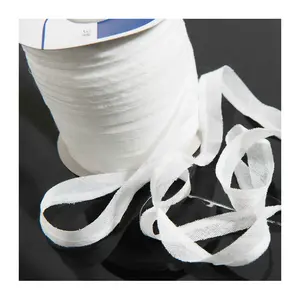 Wholesale white/ black double sided fusible interlining tape non woven hemming tape for garment