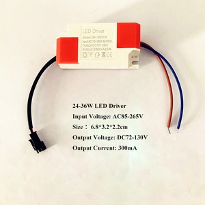 1W 3W 5W 7W 12W 18W <span class=keywords><strong>25W</strong></span> 36W dẫn lái xe 300mA liên tục cung cấp điện hiện tại AC85-265V chiếu sáng máy biến áp cho bóng đèn downlights - Product Image 5