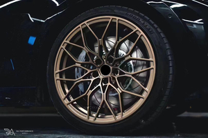 Jantes forgées à rayons étoilés 818M de 18, 19, 20, <span class=keywords><strong>21</strong></span>, 22 pouces, jantes en alliage durables pour BMW E46 E90 F30 F90 G87 M2 E90 X3 X4 M5 X5M/X6M F95 F96 - Product Image 5