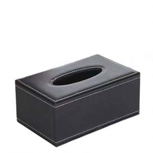 Ensemble d'articles de toilette pour hôtel bleu durable personnalisé avec logo en cuir PU, pour voyages/spa, pour hôtels 5 étoiles - Product Image 4