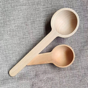 All'ingrosso Mini legno naturale minuscoli cucchiai di legno piccoli cucchiaini di legno piccoli cucchiai di legno - Product Image 3