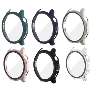 Funda integrada para PC + vidrio templado para <span class=keywords><strong>Amazfit</strong></span> <span class=keywords><strong>GTR</strong></span> <span class=keywords><strong>4</strong></span> - Carcasa protectora a prueba de golpes de cobertura total - Product Image 1