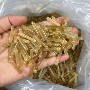 Peine de masaje de cuerno de carnero Meishuge de 10 cm o menos con dientes en forma de loto para la población en general - Product Image 1