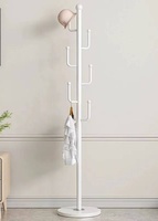 Vente directe d'usine, porte-manteau en acier au carbone au design moderne, porte-vêtements durable en forme d'arbre