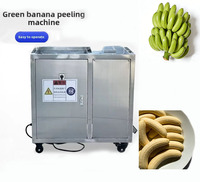 Zelfvoedende machine voor het pellen van groene bananen & plantains met eenvoudige bediening en 1 jaar garantie - Fruit & groenteverwerking