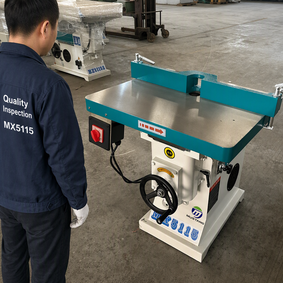 Machine Tools Carpentry MUSTANG MX5115 Finger Joint Shaper 2.2 kW Woodworking Machine Easy ...