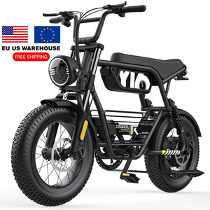 Vélo électrique de ville et trottinette <span class=keywords><strong>Fatbike</strong></span> avec moteur arrière de 1000W, batterie lithium 48V 15Ah, cadre en acier, 7 vitesses - Product Image 3