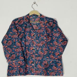 Conjunto de Pijama de Algodón con Estampado Floral de Lujo y Gran Calidad, Ropa de Dormir y de Estar para Mujer, Regalo - Product Image 6