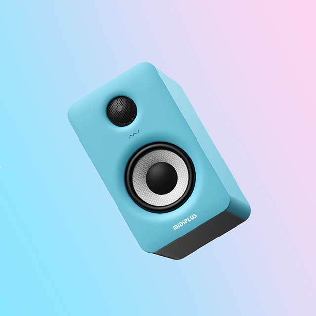 Midiplus MI3 V2 Wholesale High Quality Sound Mini Portable 2*25W Bluetooth Speaker Wireless Active Studio Monitors Speaker Pair