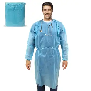 医院/食品工业/日常使用一次性隔离衣聚丙烯短信聚乙烯防护布