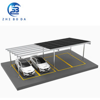 Système de support solaire double colonne sur mesure, compatible OEM/ODM