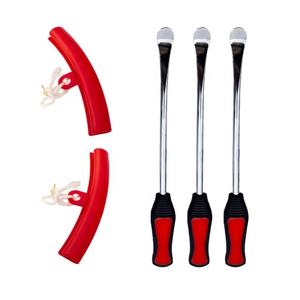 Juego de 26 piezas de protectores de llantas para coche, herramientas de <span class=keywords><strong>cambio</strong></span> de neumáticos, kit de espátulas para neumáticos, accesorios de protección para llantas y neumáticos - Product Image 5