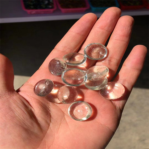 Pierre de verre transparente en forme de caillou, prix usine abordable - Product Image 1
