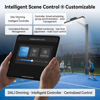 Projecteur LED pour terrain de tennis OEM, IP66, étanche, éclairage sportif extérieur à mât haut, éclairage modulaire pour terrain de tennis 300W