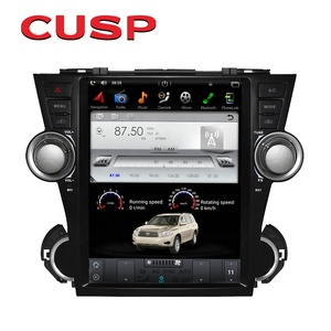 9,7-Zoll-Android-Automonitor für Toyota <span class=keywords><strong>Highlander</strong></span> 2008-2013 CarPlay-Bildschirm Autoradio GPS-Navigation Multimedia-Player 4G LTE WLAN - Product Image 1