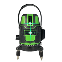 Offre Spéciale 5 lignes faisceau vert rotatif haute précision sans fil auto-nivelant outil de niveau Laser à ligne croisée à 360 degrés
