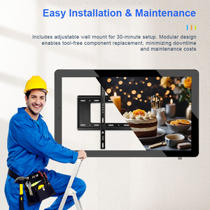 Pantalla Publicitaria Inteligente <span class=keywords><strong>de</strong></span> 32 Pulgadas ODM OEM, TV LED LCD, Señalización Digital y Pantalla para Placa Base RK 3568 y Windows - Product Image 5