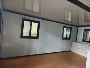 Sang trọng 20ft mở rộng <span class=keywords><strong>container</strong></span> nhà 3 phòng ngủ đúc sẵn di chuyển có thể gập lại vận chuyển <span class=keywords><strong>container</strong></span> khách sạn cửa hàng Thép bằng gỗ - Product Image 6