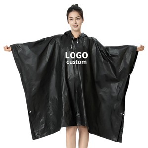 <span class=keywords><strong>Impermeable</strong></span> Ligero y Duradero, Ecológico, Resistente al Viento, con Capucha, Plegable, de Plástico EVA, para Adultos, Universal, para Viajes - Product Image 1