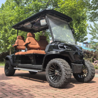 Prix Printemps Abordable : Voiturette de Golf Électrique 4 Places, Moteur AC 5KW, 72V, Aluminium, Couleur Personnalisée, Certifiée DOT, 50-70Km/h, Autonomie 90km, 3-4 Personnes