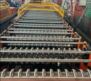 Trapezoidal Wall Cladding Panel Roll Forming Machine <strong>Metal</strong> Wall Panel Making Machine - Product Image 4