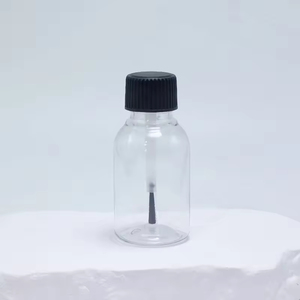 Paquete de Envases Cosméticos de Plástico PET Transparente de 5ml, 10ml, 15ml, 20ml y 30ml con Brocha para Dispensar Aceites Esenciales, Muestras Pequeñas y Esmalte de Uñas - Product Image 6