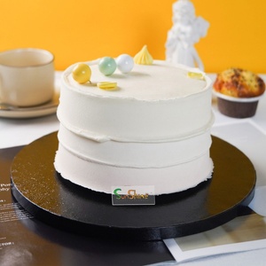 Plateaux à gâteau personnalisés SunShine en papier ondulé argenté, ronds, de 6, 8, 10 et 12 pouces, pour la pâtisserie et la présentation - Product Image 6