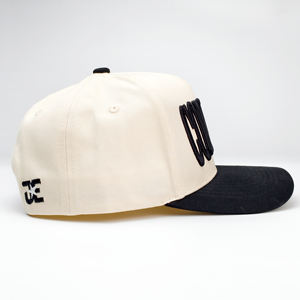 İki tonlu pamuk dimi Unisex beyzbol şapkası-kavisli ağız UV koruma Fit 56-60cm baş çevresi toptan ve özel - Product Image 4