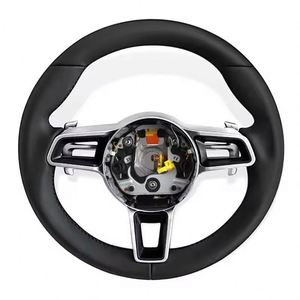 อัพเกรดพวงมาลัยรถยนต์สำหรับ Porsche Panamera Cayenne 718 Boxster Cayman Taycan <span class=keywords><strong>Carrera</strong></span> 911 991 958 970 981 987 996 - Product Image 3
