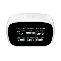 Sensor Pemantau Kualitas Udara dengan Output WiFi RS485, Protokol Modbus, Pengukur Karbon Dioksida (CO2) yang Dipasang di Dinding