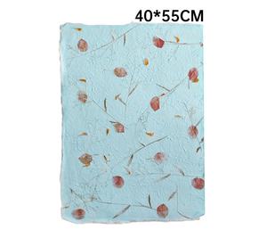 JOYWOOD romantique népalais fleur <span class=keywords><strong>papier</strong></span> déchiré à la main à la mode rétro haut de gamme bouquet emballage <span class=keywords><strong>papier</strong></span> fleur <span class=keywords><strong>papier</strong></span> en gros - Product Image 5