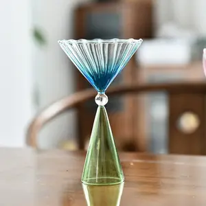 Handgemaakt Gekleurd Glas Cocktailglas, Geschikt Voor Barglas
