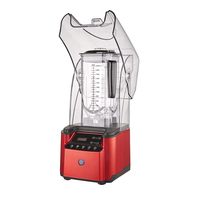 Extracteur de jus de fruits professionnel silencieux, mixeur commercial Nutri, machine à smoothies avec blender noir