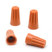 Bornes à vis à ressort 22-14AWG P1 orange, connecteurs de câbles fermés, type à épissure, connecteur de câble efficace, type à épissure